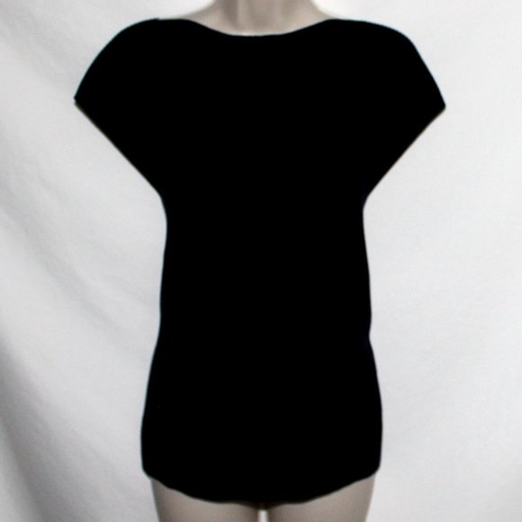 TALBOTS Size L Navy Blue 60%Cotton 40% Rayon Excellent! - Picture 3 of 11